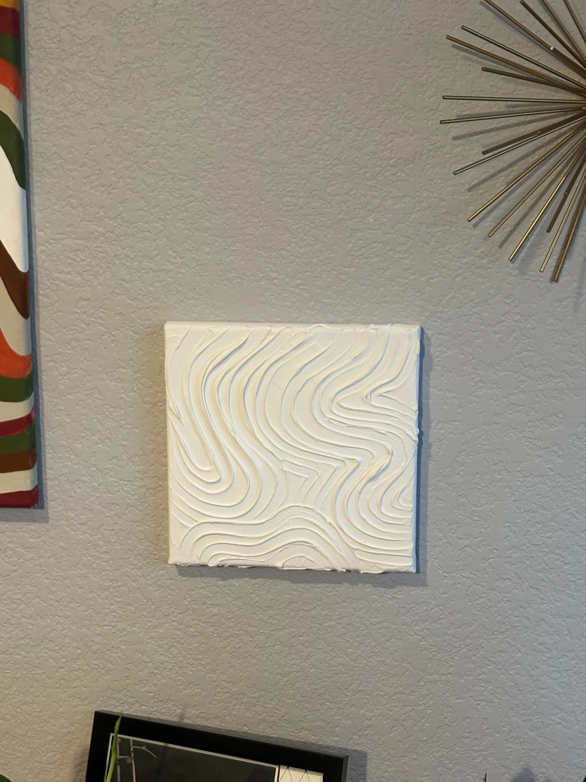 6in x 6in, Hand Painted Art