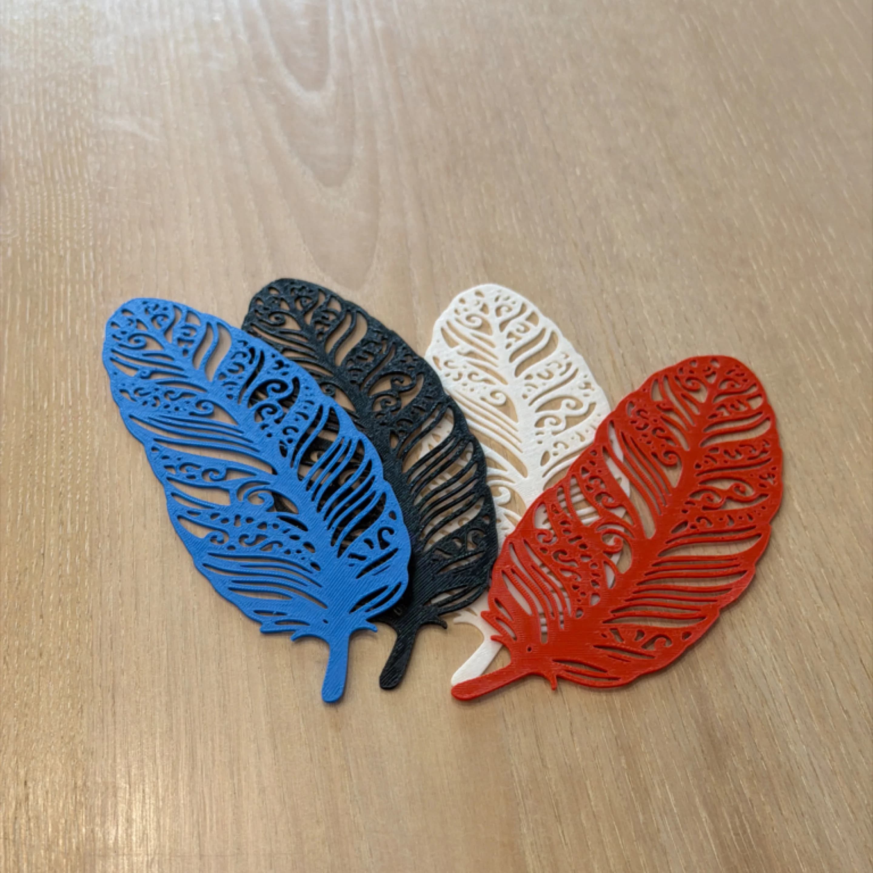 Bookmark, Feather